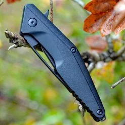 Brous Blades Division Linerlock - Blk Polymer (4.5" Blk D2) BRBM005B 2 Brous Blades Division Linerlock - Blk Polymer (4.5" Blk D2) BRBM005B -Boker Shop 005b.3 95363.1679669749