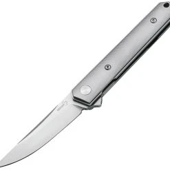 Boker Plus 01BO267 Kwaiken, 3" D2 Plain Blade, Titanium Handle