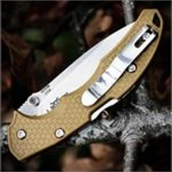 Boker Plus USA 01BO373 Patriot Coyote, 3.3" 154CM Plain Blade, Beige FRN Handles -Boker Shop 01bo373.3 84482.1566585870