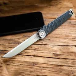 Boker Plus Kaizen Flipper - Blk G10 (3" D2 Satin) 01BO390