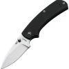 Boker Plus 01BO533 XS Drop, 3.1" 440C Plain Drop Point Blade, Black G-10 Handle