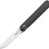 Boker Plus 01BO632 Wasabi, 2.8" 440C Plain Blade, Carbon Fiber Handle