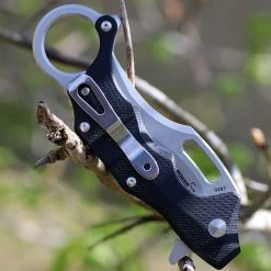 Boker Plus 01BO755 Wildcat XL, 3.4" D2 Karambit Plain Blade, Black G-10 Handle -Boker Shop 01bo755.3 58084.1566586228