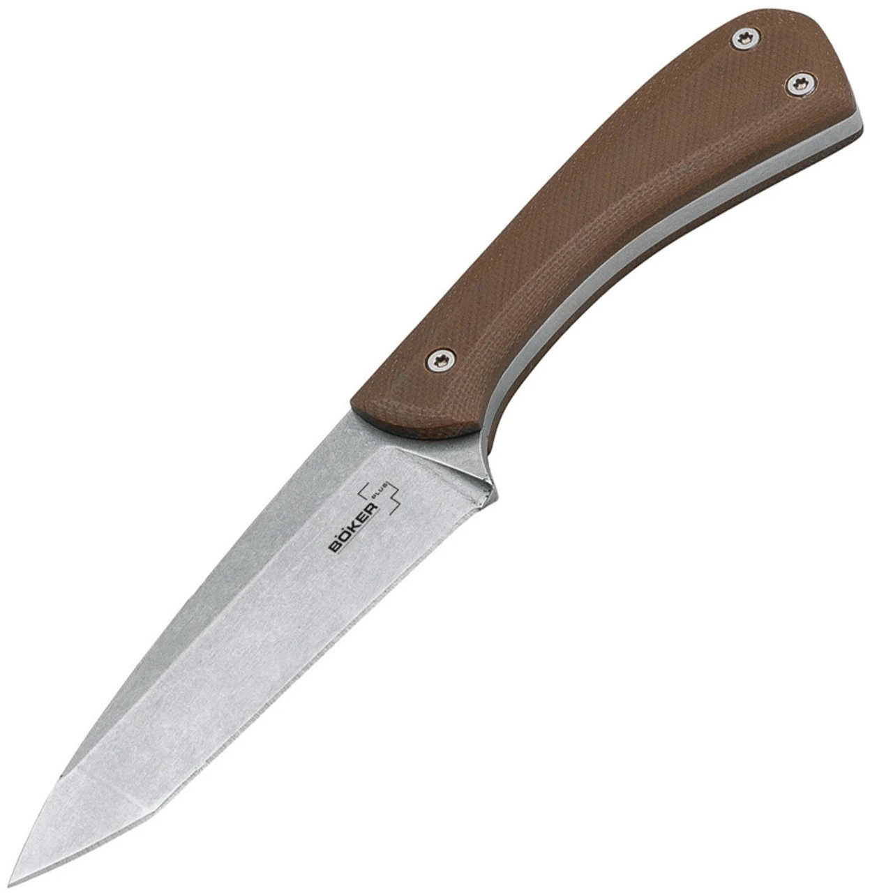 Boker Plus 02BO009 GoBag Fixed Blade, 3.1" D2 Plain Blade, Coyote Brown G-10 Handle Boker Plus 02BO009 GoBag Fixed Blade, 3.1" D2 Plain Blade, Coyote Brown G-10 Handle -Boker Shop 02bo009 22247.1566586184