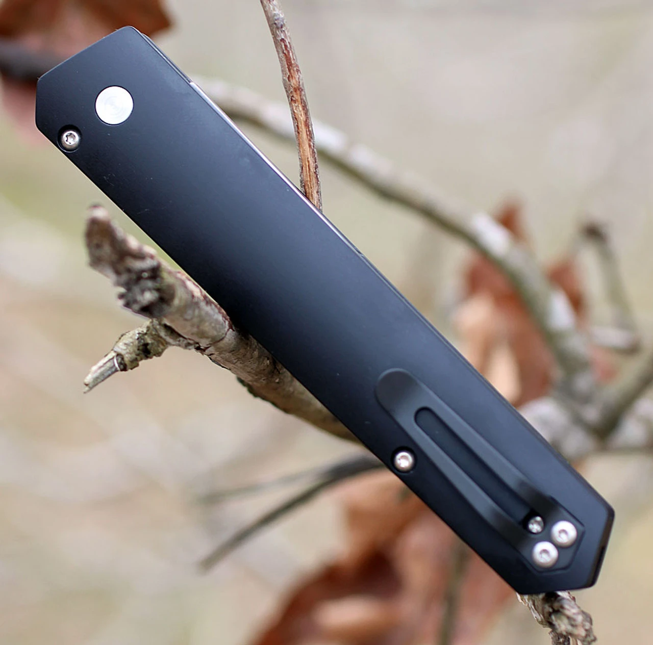 Boker Plus USA Kwaiken Automatic - Blk Alum (3.5" 154CM SW) 06EX291 3 Boker Plus USA Kwaiken Automatic - Blk Alum (3.5" 154CM SW) 06EX291 - Image 3