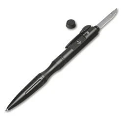Boker Plus OTF Automatic Pen - Blk Alum (1.5" D2) Blk Ink 06EX600 -Boker Shop 06ex600 99660.1645470194