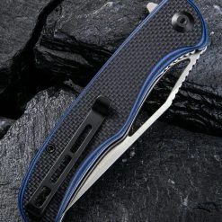 CIVIVI Knives CIVIVI Shredder-Blk/Blue G10 (3.70" Satin D2) C912A 7 CIVIVI Knives CIVIVI Shredder-Blk/Blue G10 (3.70" Satin D2) C912A -Boker Shop 1 191125155355 17471.1674844230