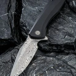 CIVIVI Knives CIVIVI Baklash-Blk G10 (3.50" Damascus) C801DS