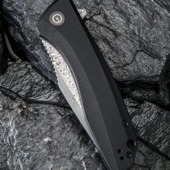 CIVIVI Knives CIVIVI Baklash-Blk G10 (3.50" Damascus) C801DS 6 CIVIVI Knives CIVIVI Baklash-Blk G10 (3.50" Damascus) C801DS -Boker Shop 1 1Z531135411 33436.1674841083