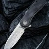 CIVIVI Knives CIVIVI Elementum - Blk G10 /Twill CF (2.96" Damascus) C907DS
