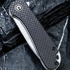 CIVIVI Knives CIVIVI Elementum - Blk G10 /Twill CF (2.96" Damascus) C907DS -Boker Shop 1 1Z924141446 05541.1622131211