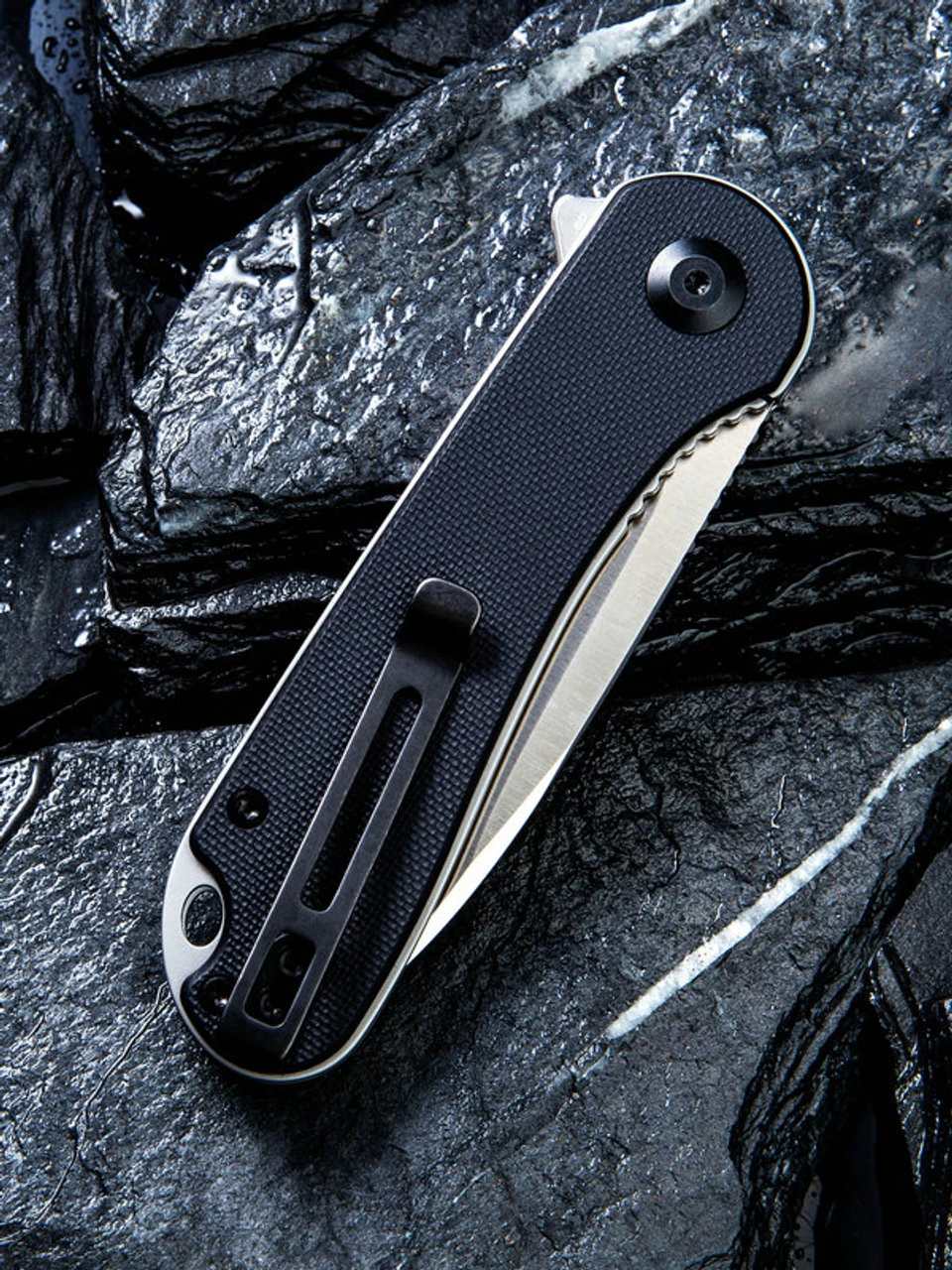 CIVIVI Elementum - Blk G10 (2.96" D2 Satin) C907A CIVIVI Knives CIVIVI Elementum - Blk G10 (2.96" D2 Satin) C907A -Boker Shop 1 1ZG2111I5 47993.1622132471