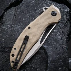 CIVIVI Knives CIVIVI Vexer-Tan G10 (3.96" Satin D2) C915B 7 CIVIVI Knives CIVIVI Vexer-Tan G10 (3.96" Satin D2) C915B -Boker Shop 1 200106094210 39137.1674765256
