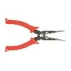 Bubba Blade Bubba Split Ring Pliers 1085872, 6.5" Overall Length, Red TPR Handle, Nylon Sheath