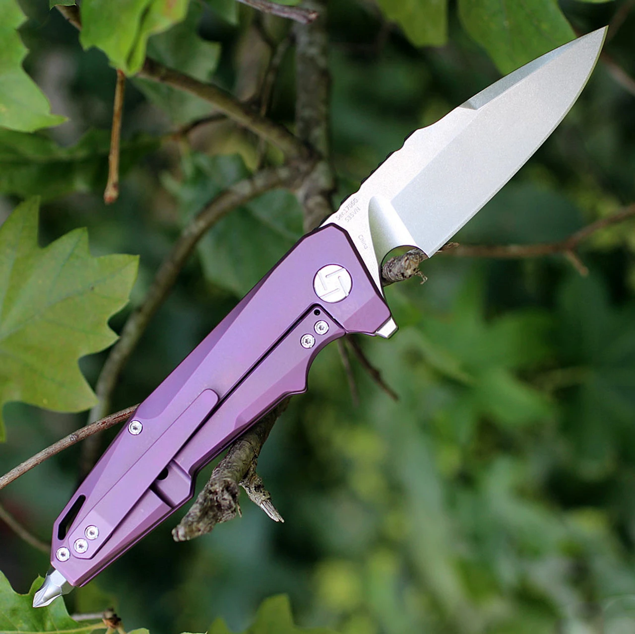 Artisan Predator ATZ1706GRE, 3.74" S35VN, Purple TC4 Titanium Handle Artisan Cutlery Artisan Predator ATZ1706GRE, 3.74" S35VN, Purple TC4 Titanium Handle -Boker Shop 1706gre 74693.1566585989