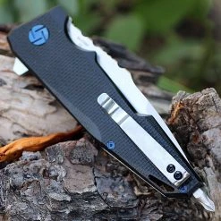 Artisan Cutlery Artisan Predator ATZ1706PBK, 3.74" D2 Steel, Black G-10 Handle 6 Artisan Cutlery Artisan Predator ATZ1706PBK, 3.74" D2 Steel, Black G-10 Handle -Boker Shop 1706pbk.4 00809.1566586002