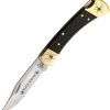 Brian Yellowhorse Buck 110 Black Widow- Ebony Wood (3.75" 420HC) YH403