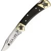 Brian Yellowhorse Buck 112 Sea Turtle Ebony Wood (3.00" Satin 420) YH371