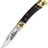 Brian Yellowhorse Buck 110 Kraken - Ebony Wood (3.75" 420HC) YH393
