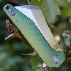 Artisan Cutlery Artisan Osprey ATZ1803GGNS, 3.74" S35VN Plain Blade, Green TC4 Titanium Handle 6 Artisan Cutlery Artisan Osprey ATZ1803GGNS, 3.74" S35VN Plain Blade, Green TC4 Titanium Handle -Boker Shop 1803ggns.5 22218.1566585969