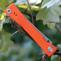 Artisan Cutlery Artisan S Waistline ATZ1805POEF, 3.94" D2 Plain Blade, Orange Flat G-10 Handle 3 Artisan Cutlery Artisan S Waistline ATZ1805POEF, 3.94" D2 Plain Blade, Orange Flat G-10 Handle -Boker Shop 1805poef.4 80242.1566586043