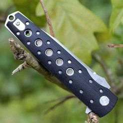 Artisan Cutlery Artisan ATZ1807GBKS Virginia, 3.94" S35VN Plain Blade, Black G-10 Handle