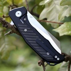 Artisan Cutlery Artisan Falcon ATZ1809GBKM, 3.62" M390 Plain Blade, Black Titanium/Carbon Fiber Insert Handle 6 Artisan Cutlery Artisan Falcon ATZ1809GBKM, 3.62" M390 Plain Blade, Black Titanium/Carbon Fiber Insert Handle -Boker Shop 1809gbkm.2 61184.1566586041