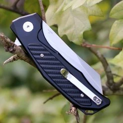 Artisan Cutlery Artisan Falcon ATZ1809PBBK, 3.94" D2 Plain Blade, Black Aluminum/G-10 Handle 7 Artisan Cutlery Artisan Falcon ATZ1809PBBK, 3.94" D2 Plain Blade, Black Aluminum/G-10 Handle -Boker Shop 1809pbbk.3 46579.1566586044