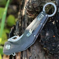 Artisan Cutlery Artisan Cobra ATZ1811GGYM, 3.15" M390 Plain Blade, Gray Carbon Fiber Handle -Boker Shop 1811ggym.1 80593.1566586067