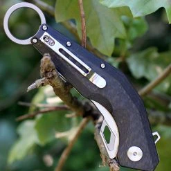 Artisan Cutlery Artisan Cobra ATZ1811GGYS, 3.15" S35VN Plain Blade, Carbon Fiber Handle -Boker Shop 1811ggys.2 80639.1566586090