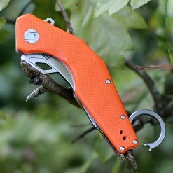 Artisan Cutlery Artisan Cobra ATZ1811POEF, 3.75" D2 Plain Blade, Flat Orange G-10 Handle 8 Artisan Cutlery Artisan Cobra ATZ1811POEF, 3.75" D2 Plain Blade, Flat Orange G-10 Handle -Boker Shop 1811poef.4 14063.1566586059