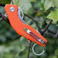 Artisan Cutlery Artisan Cobra ATZ1811POEF, 3.75" D2 Plain Blade, Flat Orange G-10 Handle 9 Artisan Cutlery Artisan Cobra ATZ1811POEF, 3.75" D2 Plain Blade, Flat Orange G-10 Handle -Boker Shop 1811poef.5 42161.1566586059