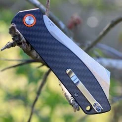 Artisan Cutlery Artisan Tomahawk ATZ1815PCF, 3.75" D2 Plain Blade, Carbon Fiber Handle -Boker Shop 1815pcf.2 87398.1566586074