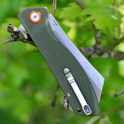 Artisan Cutlery Artisan Tomahawk ATZ1815PGNF, 3.75" D2 Plain Blade, Flat Green G-10 Handle 7 Artisan Cutlery Artisan Tomahawk ATZ1815PGNF, 3.75" D2 Plain Blade, Flat Green G-10 Handle -Boker Shop 1815pgnf 80410.1566586009