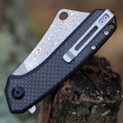 CIVIVI Knives CIVIVI Mini Mastodon-Blk G10 W/ CF (2.97" Damascus) C2011DS-1 3 CIVIVI Knives CIVIVI Mini Mastodon-Blk G10 W/ CF (2.97" Damascus) C2011DS-1 -Boker Shop 2011DS1.3 79819.1674234647