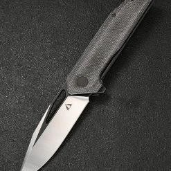 CMB Lurker Micarta (3.38" Satin D2) CMB10W