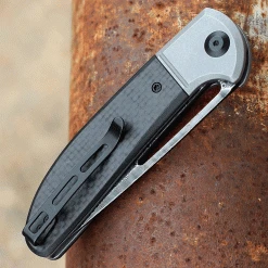 CIVIVI Knives CIVIVI Trailblazer XL-Blk G10 W/ CF (3.46" Damascus) C2101DS-1 -Boker Shop 2101ds.3 47792.1674073484