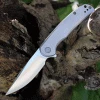 CIVIVI Knives CIVIVI NOx Flipper-Gray SS (2.97" Satin Nitro-V) C2110A