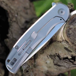 CIVIVI Knives CIVIVI NOx Flipper-Gray SS (2.97" Satin Nitro-V) C2110A -Boker Shop 2110A.2 63705.1667503307