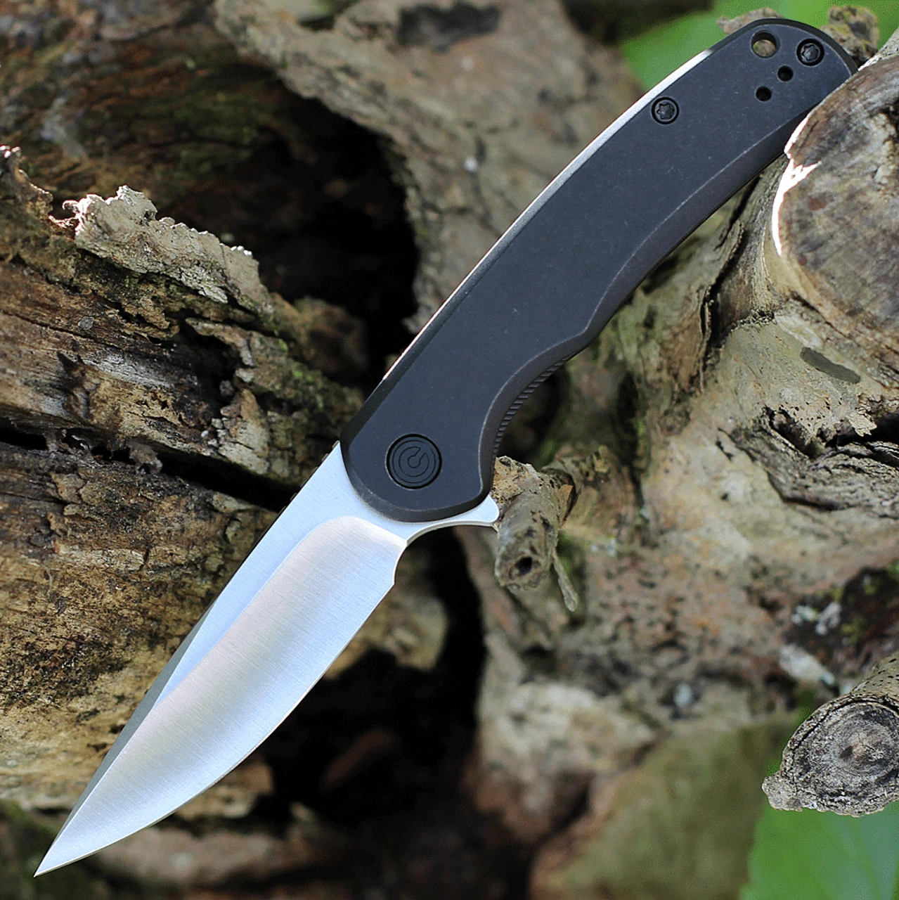CIVIVI Knives CIVIVI NOx Flipper-Blk SS (2.97" Satin Nitro-V) C2110B 1 CIVIVI Knives CIVIVI NOx Flipper-Blk SS (2.97" Satin Nitro-V) C2110B