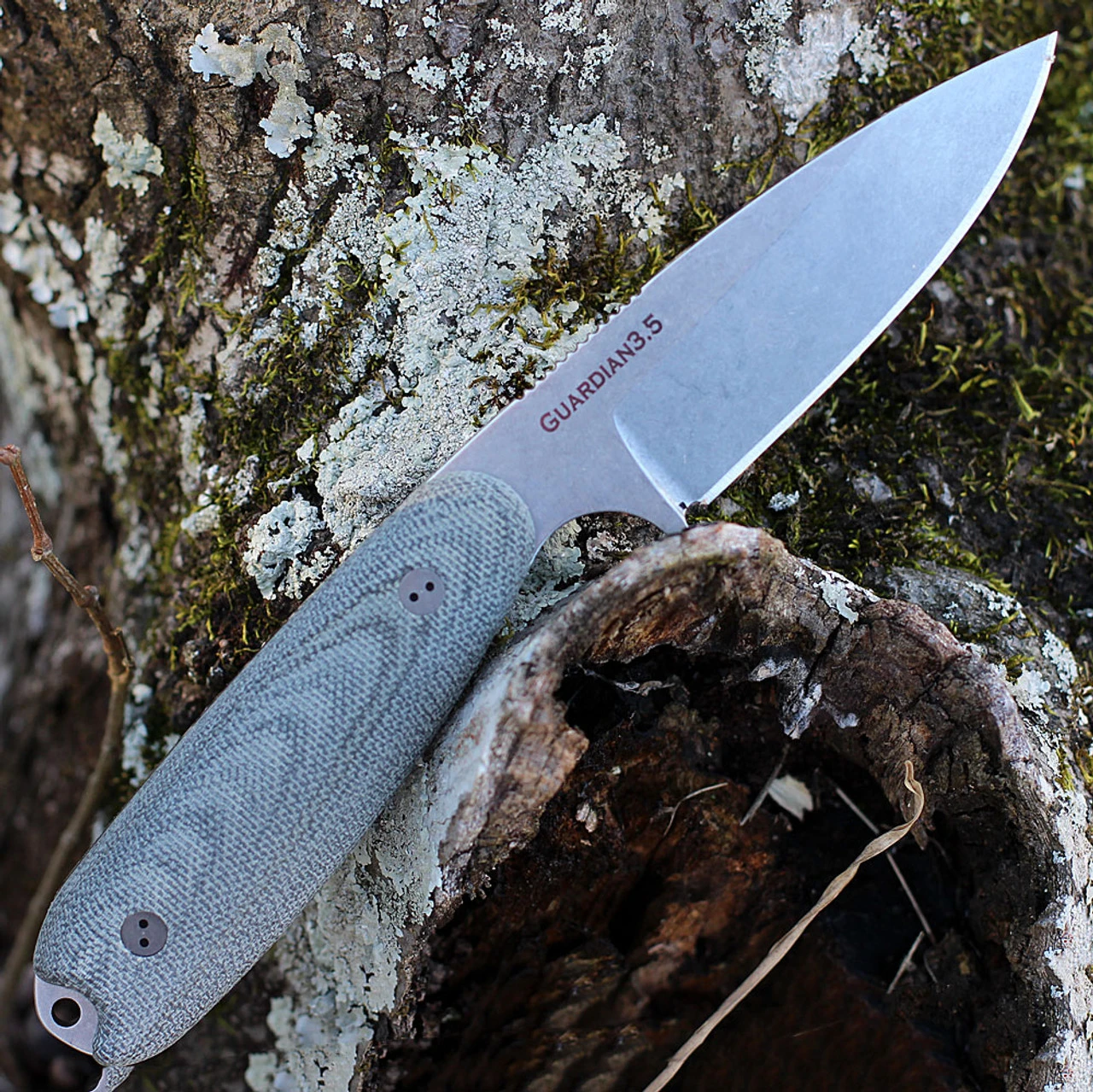 Bradford Guardian 3.5 - 3D Black Micarta (3.5" N690 Sabre SW) 3.5S-101 2 Bradford Guardian 3.5 - 3D Black Micarta (3.5" N690 Sabre SW) 3.5S-101 - Image 2