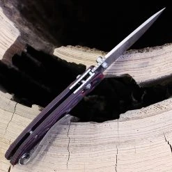 Doug Ritter Knives And Gear Doug Ritter Mini-RSK® MK1-G2 Knifeworks Exclusive - G-Mascus® Red G-10/Stonewashed -Boker Shop 54191 09088.1612557425