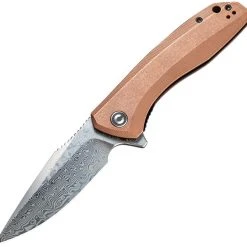 CIVIVI Knives CIVIVI Baklash-Copper (3.50" Damascus) C801DS-2