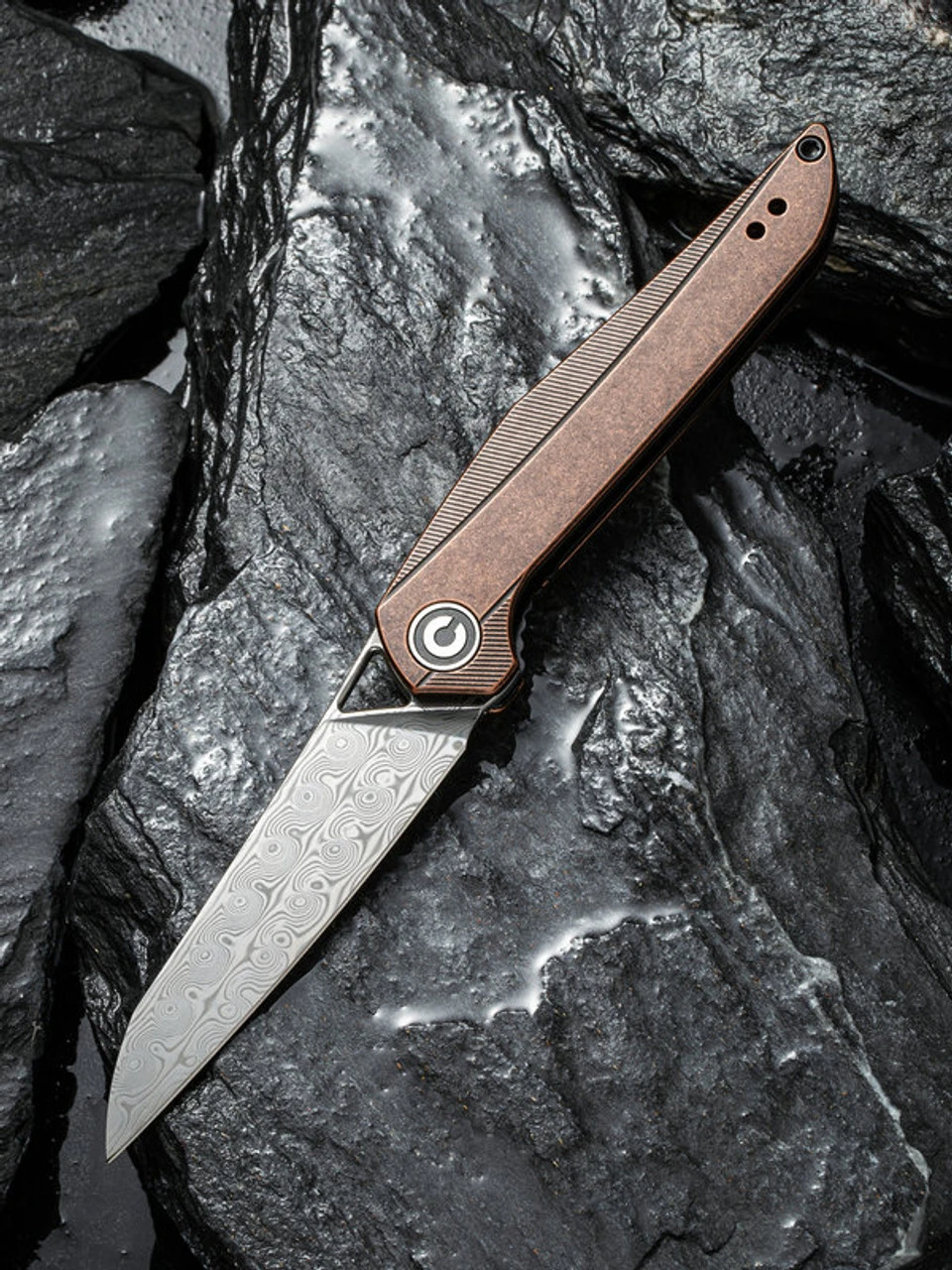 CIVIVI McKenna-Copper (2.92" Damascus) C905DS-2 CIVIVI Knives CIVIVI McKenna-Copper (2.92" Damascus) C905DS-2 -Boker Shop 905DS2 65437.1674673786