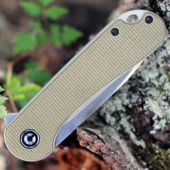 CIVIVI Knives CIVIVI Elementum-Olive Micarta (2.96" Satin D2) C907S -Boker Shop 907S.2 99919.1674594401