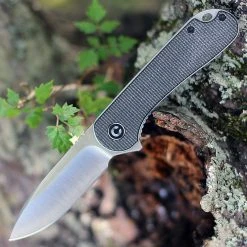 CIVIVI Knives CIVIVI Elementum-Dark Green Micarta (2.96" Satin D2) C907T