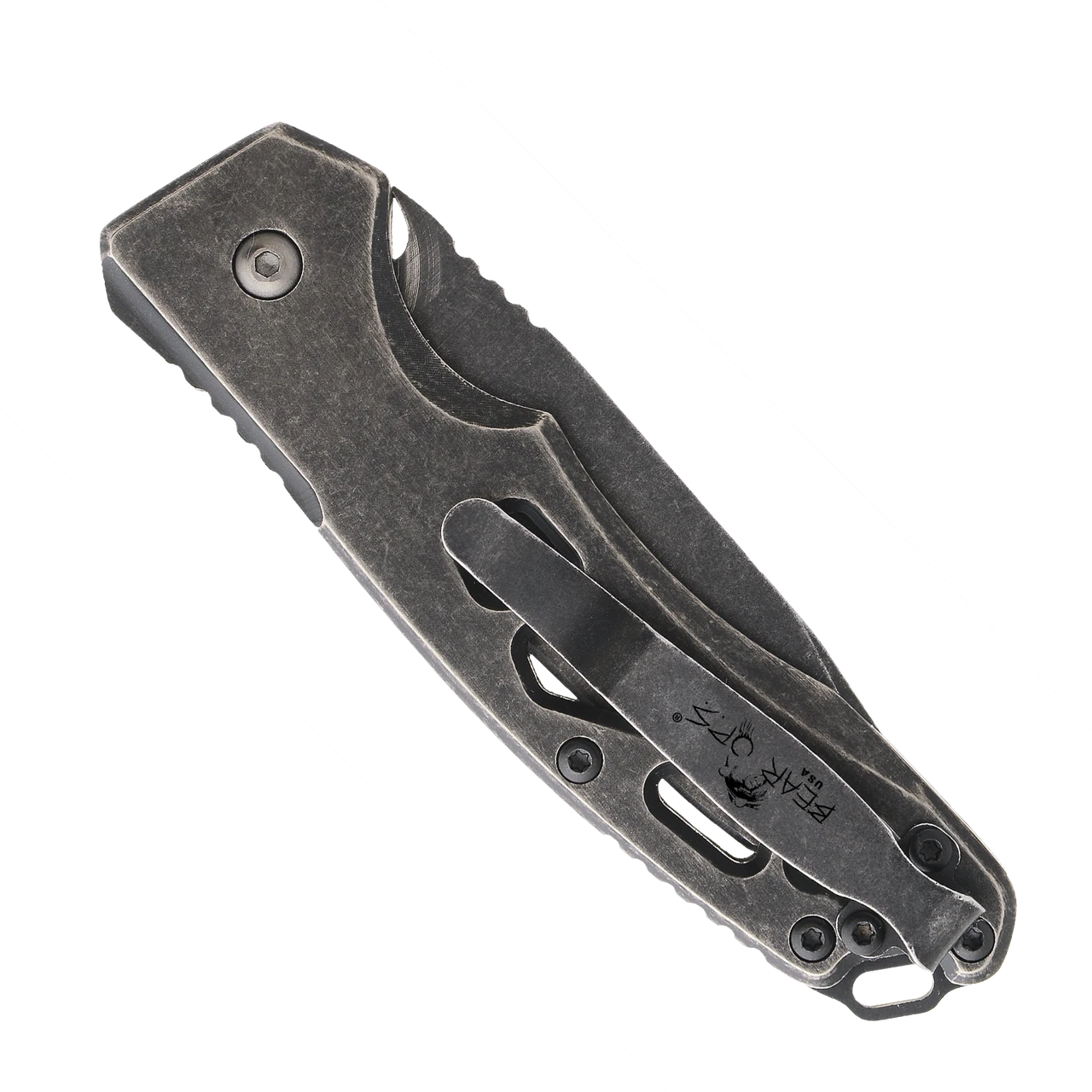 Bear Ops XII Auto - Ti (2.87" Blk SW 154CM ) BCAC1200TISW 2 Bear Ops XII Auto - Ti (2.87" Blk SW 154CM ) BCAC1200TISW - Image 2