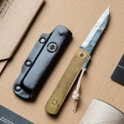 Andersson & Copra Urban Husky - Brass (2.8" Damasteel Dam) ACDAMB -Boker Shop ACDAMB.2 82453.1644011507