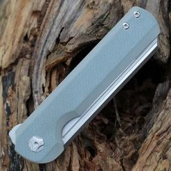 Arcform Slimfoot Folding - Ti / Gray G-10 (3.5" M390 Satin Sheepsfoot) ARC-121 -Boker Shop AF45157.3 99738.1650397807