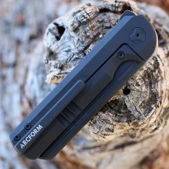 Arcform Darcform Slimfoot Folding - Blk Ti / Gray G-10 (3.5" M390 Blk) ARC-122 -Boker Shop AF45158.2 57740.1646165766